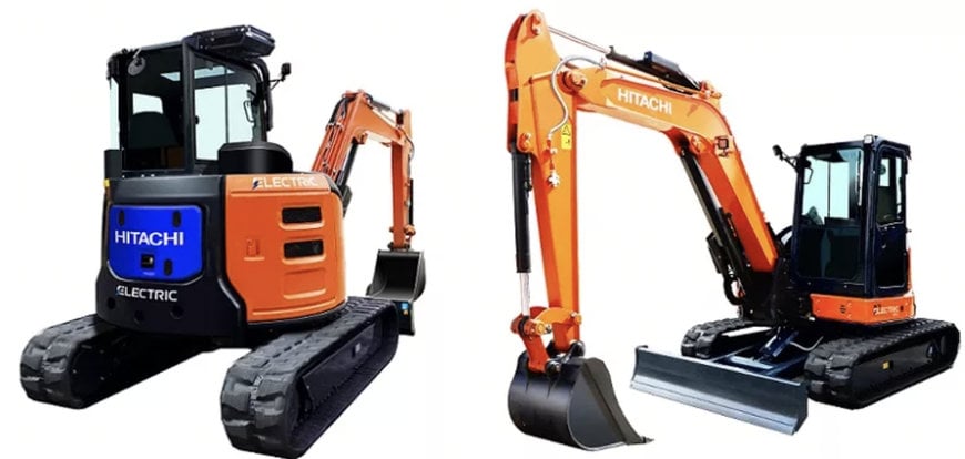 HITACHI BRINGT ERSTEN EMISSIONSFREIEN FÜNF-TONNEN-BAGGER MIT BATTERIEBETRIEB IN EUROPA AUF DEN MARKT
